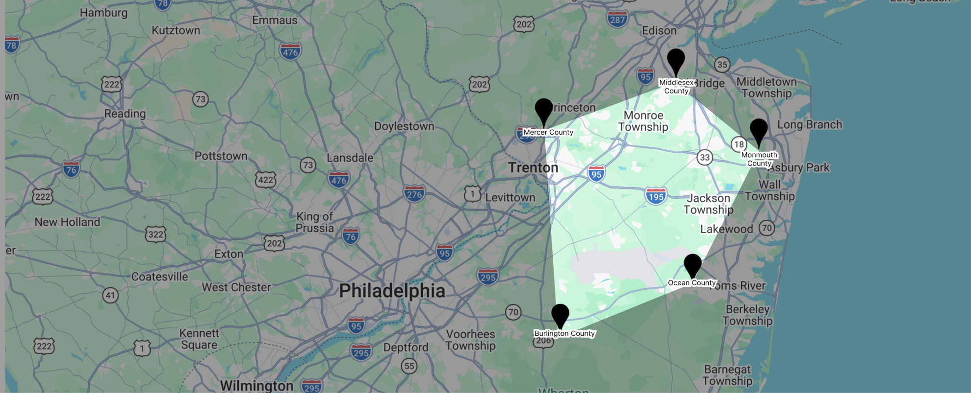 map image